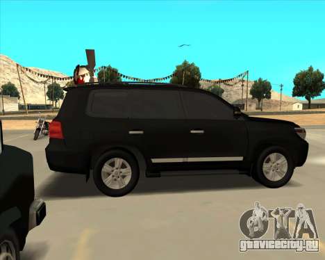 Toyota Land Cruiser 200 2013 для GTA San Andreas