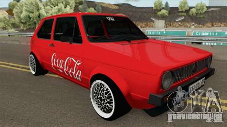 Volkswagen Golf C - Coca Cola Edition 1983 для GTA San Andreas