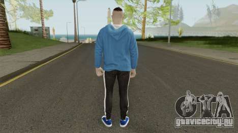 GTA Online Sans Outfit Skin V2 для GTA San Andreas