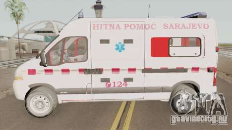 Renault Master Hitna Pomoc Ambulance Sarajevo для GTA San Andreas