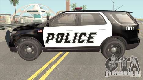 Vapid Police Cruiser Utility GTA V для GTA San Andreas