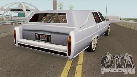 Cadillac Fleetwood Hearse (Romero Style) v1 1985 для GTA San Andreas