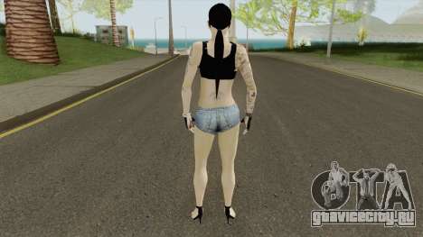 Rock Girl Skin для GTA San Andreas