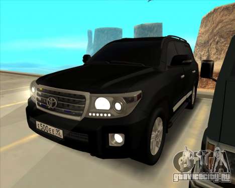 Toyota Land Cruiser 200 2013 для GTA San Andreas