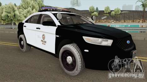 Ford Taurus Police Interceptor LAPD 2015 для GTA San Andreas