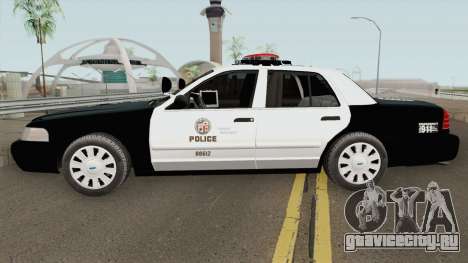 Ford Crown Victoria Police Interceptor LAPD 2011 для GTA San Andreas