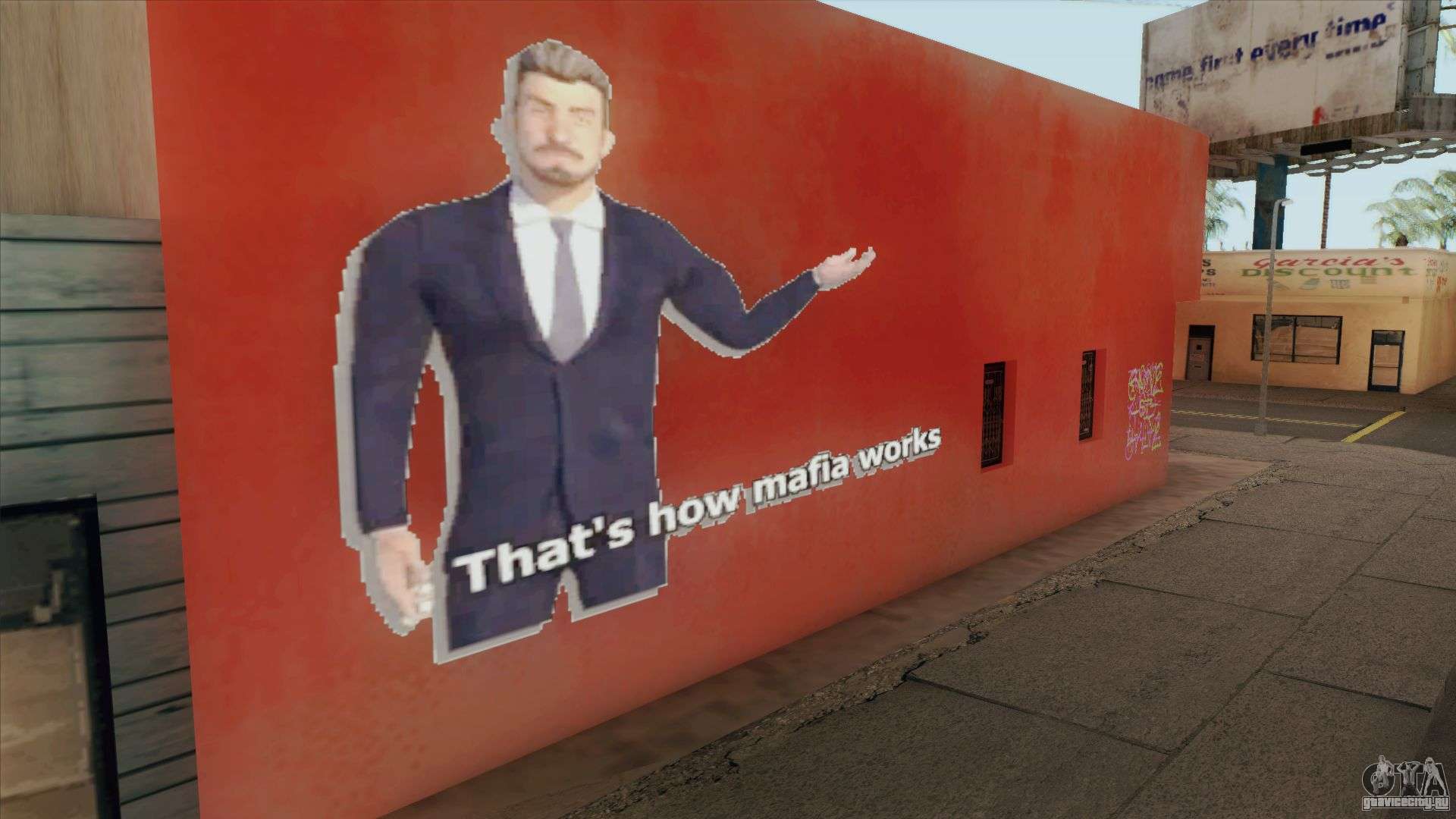 Mafia City Meme Wall.