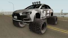 Mitsubishi Evolution X Off Road No Fear для GTA San Andreas
