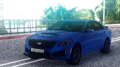 Cadillac CTS-V Blue для GTA San Andreas