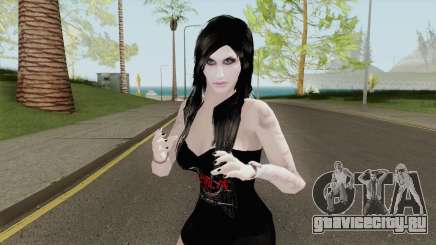 Metal Girl Skin V2 для GTA San Andreas