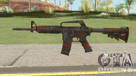 CS:GO M4A1 (Redtiger Skin) для GTA San Andreas