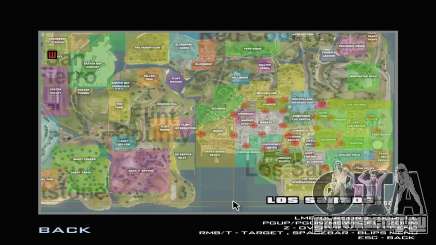 G-Soldier LSRP Detailed Map Radar для GTA San Andreas