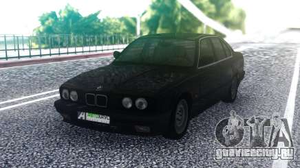 BMW E34 525 Black для GTA San Andreas