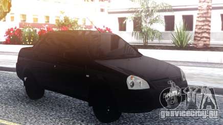 Lada Priora Black для GTA San Andreas