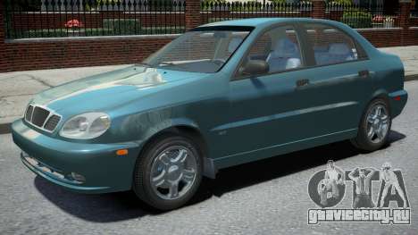 Daewoo Lanos Sedan 1999 для GTA 4