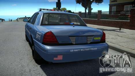 Ford Crown Victoria US NAVY Military Police для GTA 4