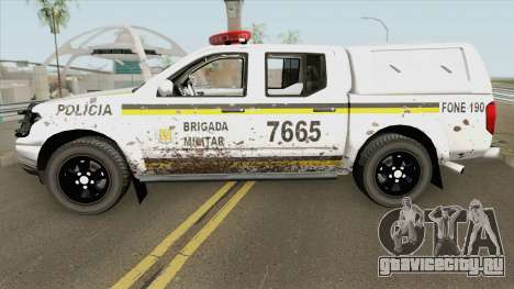 Nissan Frontier Brazilian Police (Dirty) для GTA San Andreas