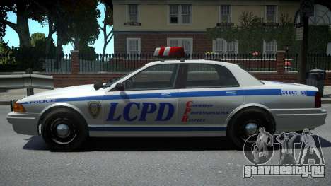 Vapid Police Cruiser для GTA 4