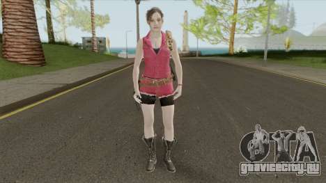Claire Redfield Classic Suit RE2 Remake для GTA San Andreas