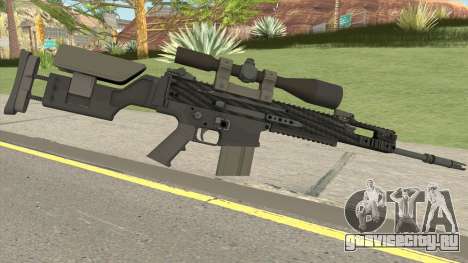 CS-GO SCAR-20 (Carbon Fiber Skin) для GTA San Andreas