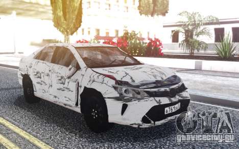 Toyota Camry 2016 Crashed для GTA San Andreas