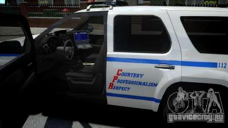 Chevrolet Tahoe NYPD Police 2015 для GTA 4