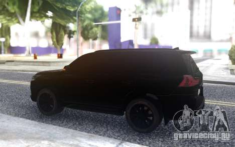 Lexus LX570 2016 BLACK для GTA San Andreas