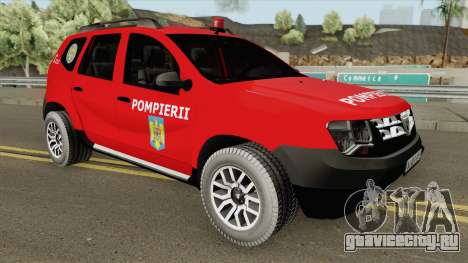 Dacia Duster Pompierii 2016 для GTA San Andreas