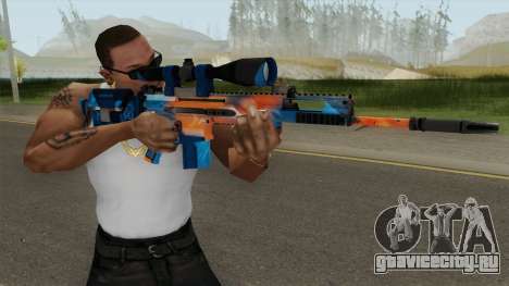 CS-GO SCAR-20 (Intervention Skin) для GTA San Andreas