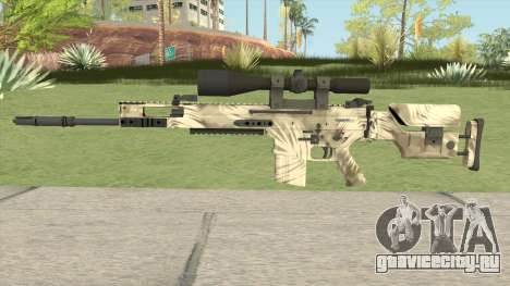 CS-GO SCAR-20 (Palm Skin) для GTA San Andreas