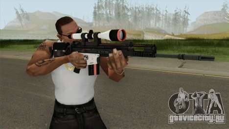 CS-GO SCAR-20 (Cyrex Skin) для GTA San Andreas