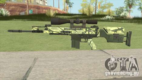 CS-GO SCAR-20 (Jungler Skin) для GTA San Andreas