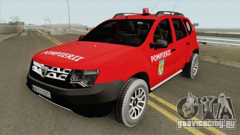 Dacia Duster Pompierii 2016 для GTA San Andreas