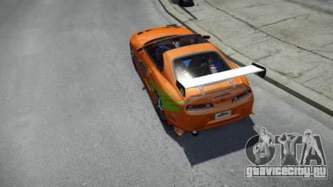 Toyota Supra Fast and the Furious для GTA 4