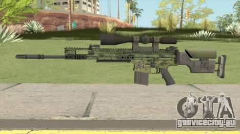 CS-GO SCAR-20 (Peacemaker Skin) для GTA San Andreas