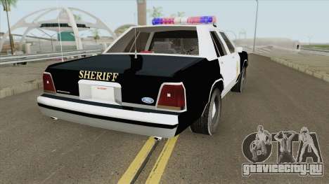 Sheriff Car RE:2 Remake для GTA San Andreas
