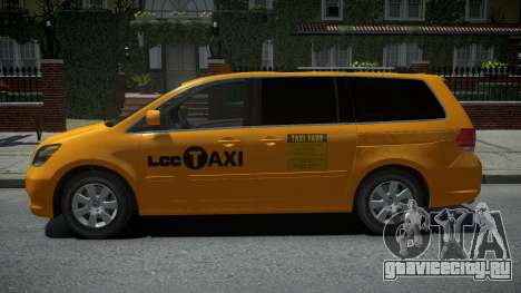 Honda Odyssey US Taxi 2006 для GTA 4