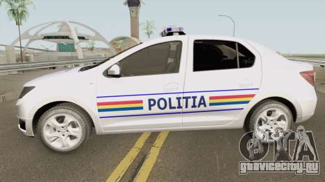 Dacia Logan 2 2016 Politia Romana для GTA San Andreas