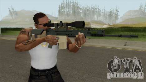 CS-GO SCAR-20 (PMC Skin) для GTA San Andreas