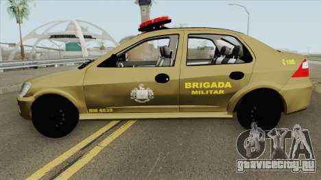 Chevrolet Prisma Brazilian Police для GTA San Andreas