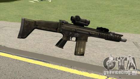 Contract Wars SCAR-H для GTA San Andreas
