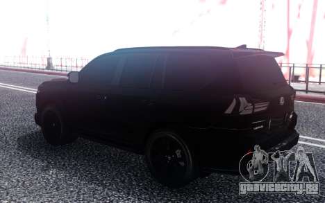 Lexus LX570 Superior Black Edition для GTA San Andreas