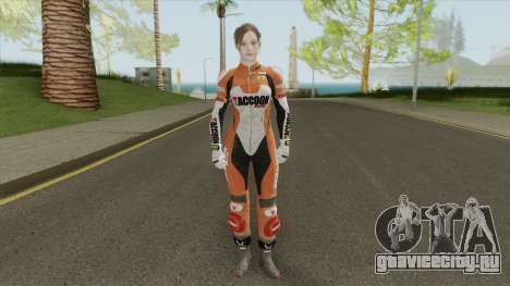 Claire Elza Walker Suit From RE2 Remake для GTA San Andreas