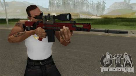 CS-GO SCAR-20 (Webs Darker Skin) для GTA San Andreas