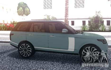 Range Rover SVA для GTA San Andreas