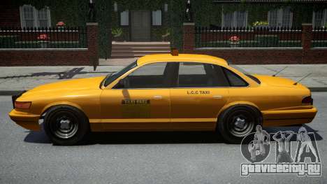Vapid Stanier Classic Taxi для GTA 4
