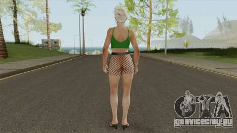 Jill Valentine Casual V2 для GTA San Andreas