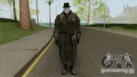 Mr X From RE2 Remake (With Normal Map) для GTA San Andreas