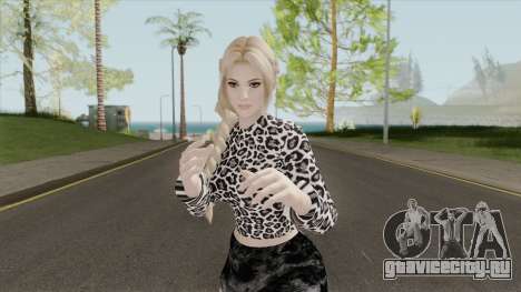 Helena Casual Black Skirt для GTA San Andreas