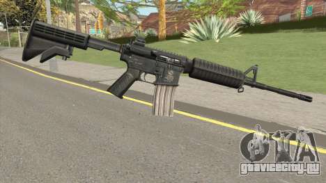 M4A1 HQ Skin GTA IV для GTA San Andreas